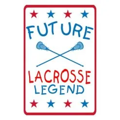 Lacrosse Unlimited Future Legends Lacrosse Street Sign - Boys