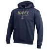 Lacrosse Unlimited Navy Midshipmen Lax Hoodie -Men's Lacrosse Sales Store 2010409
