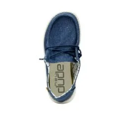 Hey Dude Wendy Linen Casual Shoes -Men's Lacrosse Sales Store 2010425 3 1