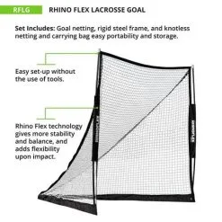 Rhino Flex Lacrosse Goal -Men's Lacrosse Sales Store 2011691 2