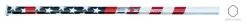 STX Fiber X USA Stripes Lacrosse Shaft - Attack