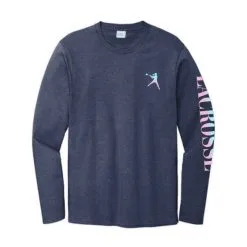 Lacrosse Unlimited Twilight Jumpgirl Women's Long Sleeve Tee -Men's Lacrosse Sales Store 2012196 front