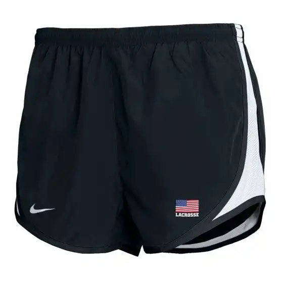 Nike Fly USA Girls Lacrosse Shorts - Black 3 Nike Fly USA Girls Lacrosse Shorts - Black