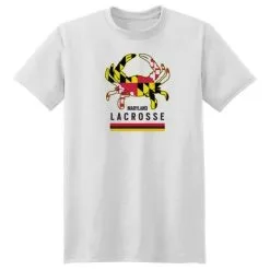 Lacrosse Unlimited Maryland Crab Regional Lacrosse Tee -Men's Lacrosse Sales Store 2012256 white