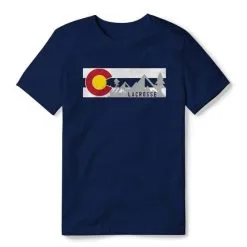 Lacrosse Unlimited Colorado Lacrosse Flag Regional Tee