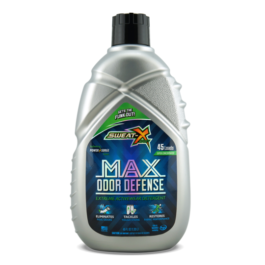 Sweat X Sport Max Odor Defense Laundry Detergent 45 OZ 3 Sweat X Sport Max Odor Defense Laundry Detergent 45 OZ