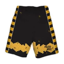 Lacrosse Unlimited Killer Bees Lacrosse Shorts -Men's Lacrosse Sales Store 2012353 back