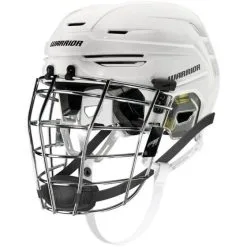Warrior Fatboy Alpha Pro White Box Lacrosse Helmet