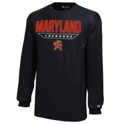 Lacrosse Unlimited Maryland Lacrosse Long Sleeve Tee - Youth
