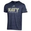 Lacrosse Unlimited Navy Lacrosse Champion Tee - Adult -Men's Lacrosse Sales Store 2012838
