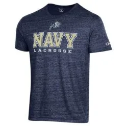 Lacrosse Unlimited Navy Lacrosse Champion Tee - Adult