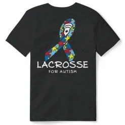 Lacrosse Unlimited Autism Awareness Lacrosse Tee