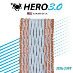 ECD Hero 3.0 Orange Striker Mesh -Men's Lacrosse Sales Store 2013021 2