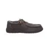 LAMO Samuel Chocolate Canvas Moccasins -Men's Lacrosse Sales Store 2013118