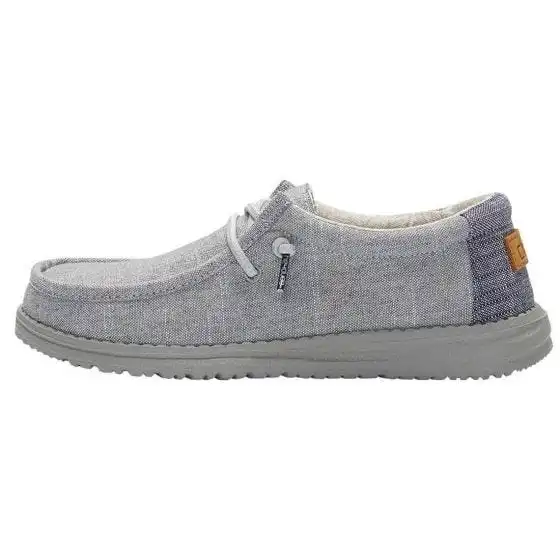 Hey Dudes Wally Youth Steel Grey 3 Hey Dudes Wally Youth Steel Grey