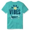 Lacrosse Unlimited Good Vibes And Lax Lacrosse Tee -Men's Lacrosse Sales Store 2013360 back