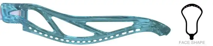 ECD Lacrosse ECD Ion Unstrung Lacrosse Head 4 ECD Lacrosse ECD Ion Unstrung Lacrosse Head - Image 2