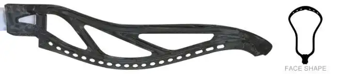 ECD Lacrosse ECD Ion Unstrung Lacrosse Head 5 ECD Lacrosse ECD Ion Unstrung Lacrosse Head - Image 3