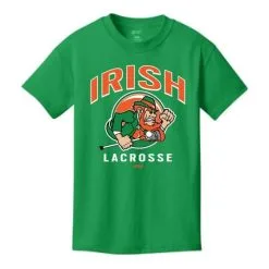 Angry Leprechaun Lacrosse Tee