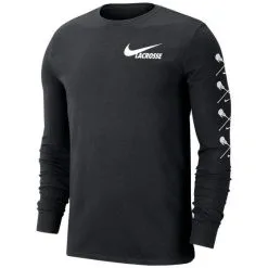 Nike Check Youth Long Sleeve Lacrosse Tee