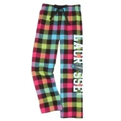Lacrosse Unlimited Women's Neon Checker Lacrosse Lounge Pant