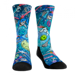 Lacrosse Unlimited Shark Galaxy Lacrosse Socks