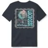 Lacrosse Unlimited Turquoise Wave Lacrosse Tee -Men's Lacrosse Sales Store 2013703 back