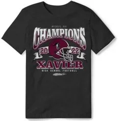 Lacrosse Unlimited Xavier AAI Football Champs Tee