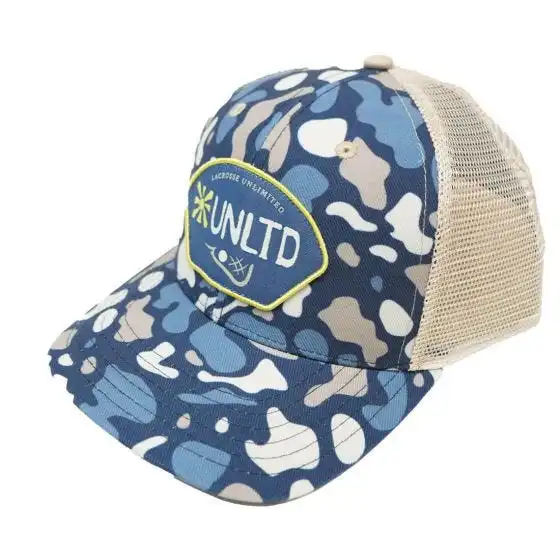 Rock Camo Lacrosse Hat 3 Rock Camo Lacrosse Hat