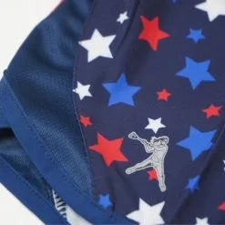 Rebel Girls USA Stars Lacrosse Shorts -Men's Lacrosse Sales Store 2013866 2