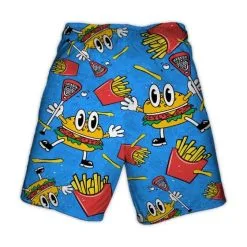 Lacrosse Unlimited Burgers 'n Fries Lacrosse Shorts -Men's Lacrosse Sales Store 2013888 3