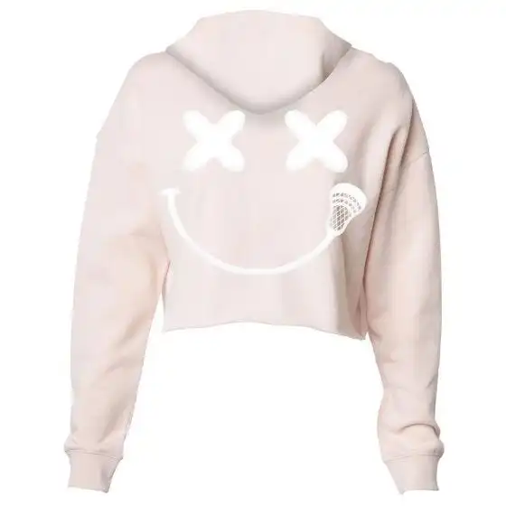 Lacrosse Unlimited Smile Cropped Women's Lacrosse Hoodie 3 Lacrosse Unlimited Smile Cropped Women's Lacrosse Hoodie