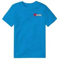 Lacrosse Unlimited Break Ankles Not Hearts Tee 2023 - Blue -Men's Lacrosse Sales Store 2014023 front