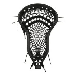 String King Mark 2V 5S Strung Lacrosse Head - Black