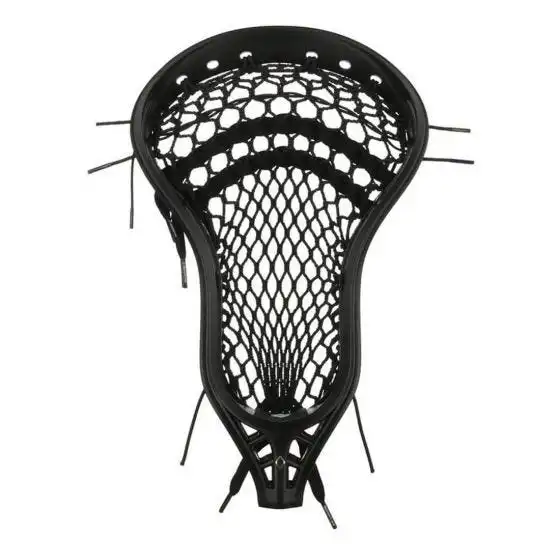 String King Mark 2V 5S Strung Lacrosse Head - Black 3 String King Mark 2V 5S Strung Lacrosse Head - Black
