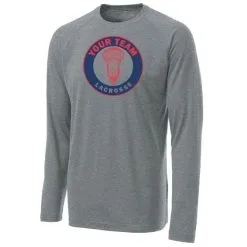 Lacrosse Unlimited Custom Circle Lacrosse Tee -Men's Lacrosse Sales Store 3 2 1