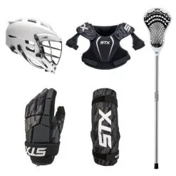 STX 5-Piece Lacrosse Starter Set (CS-R Helmet)