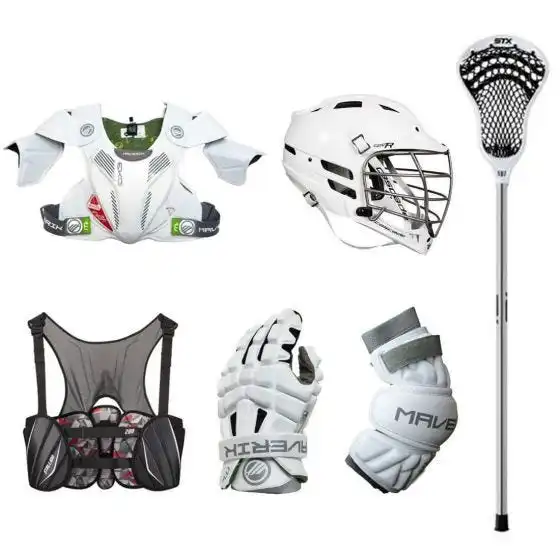 Maverik 6-Piece Lacrosse Intermediate Set (Choose Your Helmet) 3 Maverik 6-Piece Lacrosse Intermediate Set (Choose Your Helmet)