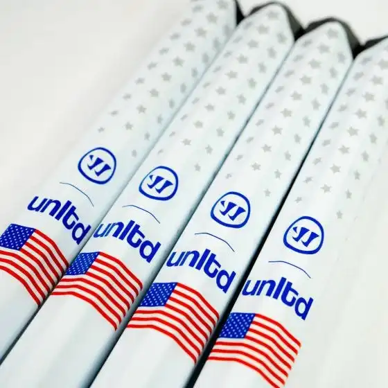 Warrior Burn XP USA Lacrosse Shaft - White 4 Warrior Burn XP USA Lacrosse Shaft - White - Image 2