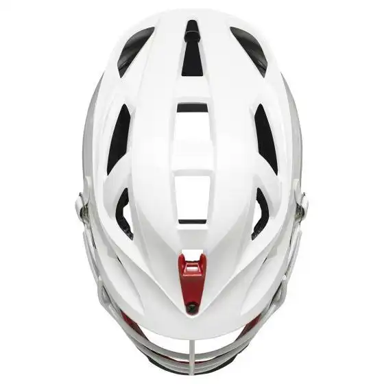 Cascade S Youth Lacrosse Helmet (White Shell/Chrome Mask) 8 Cascade S Youth Lacrosse Helmet (White Shell/Chrome Mask) - Image 6