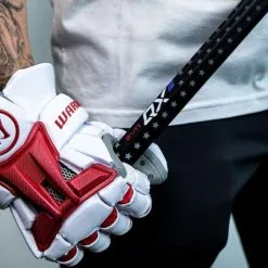 Warrior Evo QX2 Black USA Stars Lacrosse Shaft - Attack -Men's Lacrosse Sales Store evo qx2 usa 2