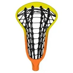 Lacrosse Unlimited Yellow Orange Fade Girls Dyed Lacrosse Head
