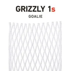 Stringking Grizzly 1S Goalie Mesh - White
