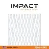 ECD Lacrosse Impact 12D Goalie Mesh - Semi-Hard -Men's Lacrosse Sales Store impact 12d white sh 1
