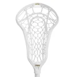 STX Crux Pro With Lock Pocket Complete Stick -Men's Lacrosse Sales Store lock pocket white