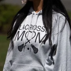 Lacrosse Unlimited Lax Mom Lacrosse Hoodie -Men's Lacrosse Sales Store mothers day product shot sweatshirt 1