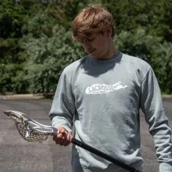 Lacrosse Unlimited Lacrosse Island Sage Crew Neck -Men's Lacrosse Sales Store mtk style pic 2
