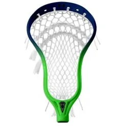 Lacrosse Unlimited Navy Neon Green Fade Dyed Lacrosse Head