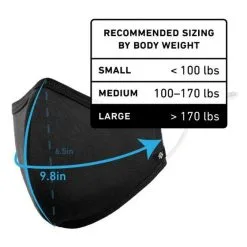 Stringking Cloth Face Mask - Black -Men's Lacrosse Sales Store sk mask 5