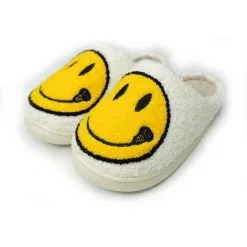 Lacrosse Unlimited Smiley Face Lacrosse Slippers